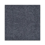 tapis solide polyester adhésif gris foncé moderne 40x40cm maison chambre sans bpa pvc