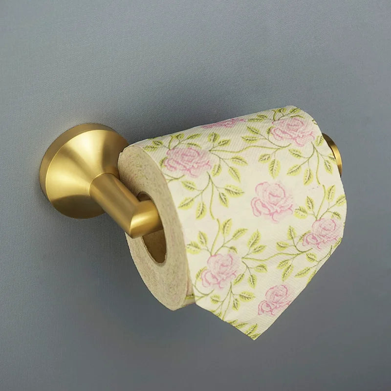 accessoires salle bain doré porte savon porte savonnette porte serviettes moderne minimaliste