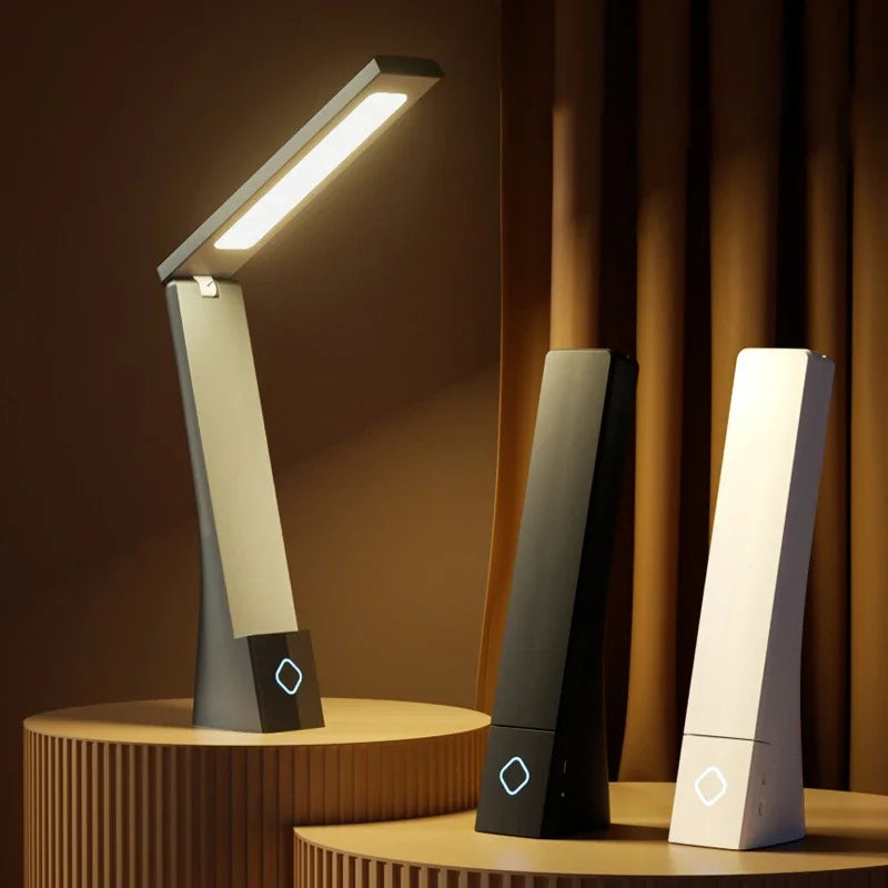 lampe led moderne minimaliste blanc gris noir angle inclinaison 120