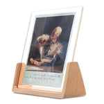 cadre photo bois naturel acrylique transparent moderne minimaliste 10x15cm 15x20cm 20x25cm