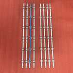 bandes led blanches bleues adhésives modernes 60 70 120 mm