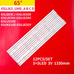 éclairage spécial led bandes rétroéclairage téléviseur blanc moderne 12 bandes leds bande aluminium