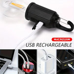lanterne portable led rechargeable camping suspension filaire usb camping vintage