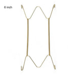 support mural doré moderne assiettes clips fixations variante 10 12 14 16 pouces