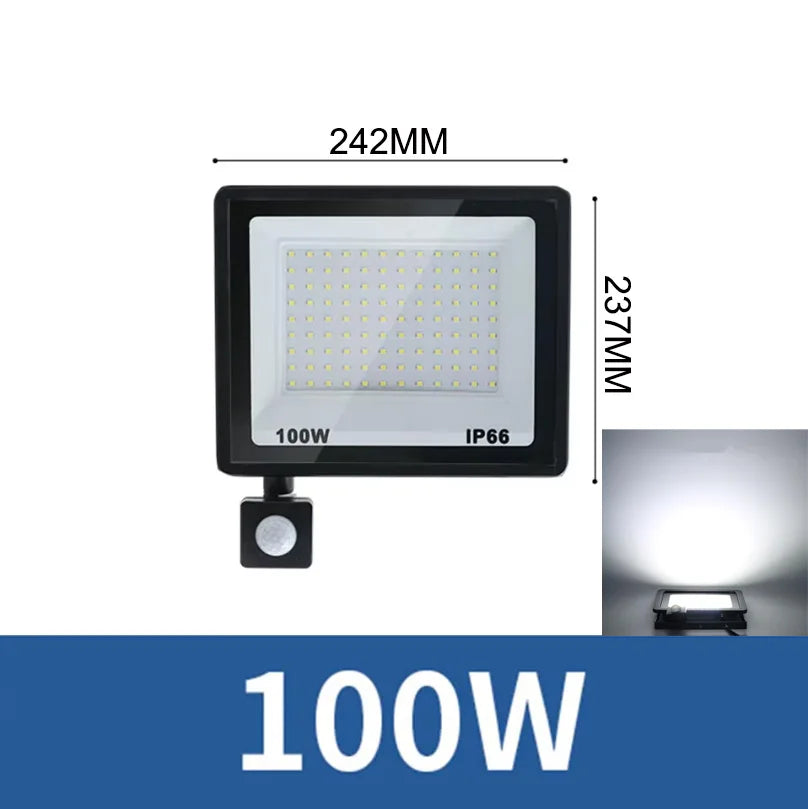 projecteur led extérieur ip66 moderne noir réglable 10w 20w 30w 50w 100w