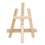 chevalet peinture bois minimaliste support dessin table école durable 15x20cm 21x28cm simpleprésentoircartes
