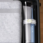 porte brosses dents voyage tasse rangement transparent moderne brosses électriques tubes dentifrice minimaliste
