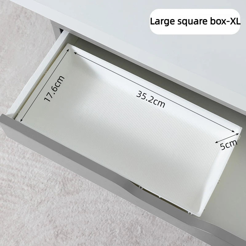 boîtes rangement modulables blancs ridge respectueux environnement utilisation multiple rangement moderne