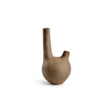 vase moderne céramique beige marron texture naturelle minimaliste décoration maison