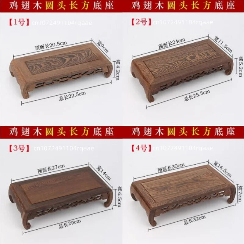 supports bois plantes étagère rangement pots fleurs intérieur table présentation meuble rangement bonbons base