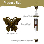 cloches vent clochette artisanale bronze papillons poissons suspendus décor intérieurextérieur ornement métallique plateau bois