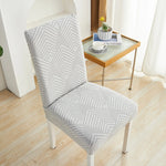 housse chaise moderne tissu extensible protecteur siège salle manger banquet