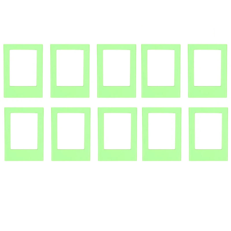cadres photo aimants couleurs violet rose bleu moderne minimaliste cartes postales