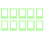 cadres photo aimants couleurs violet rose bleu moderne minimaliste cartes postales