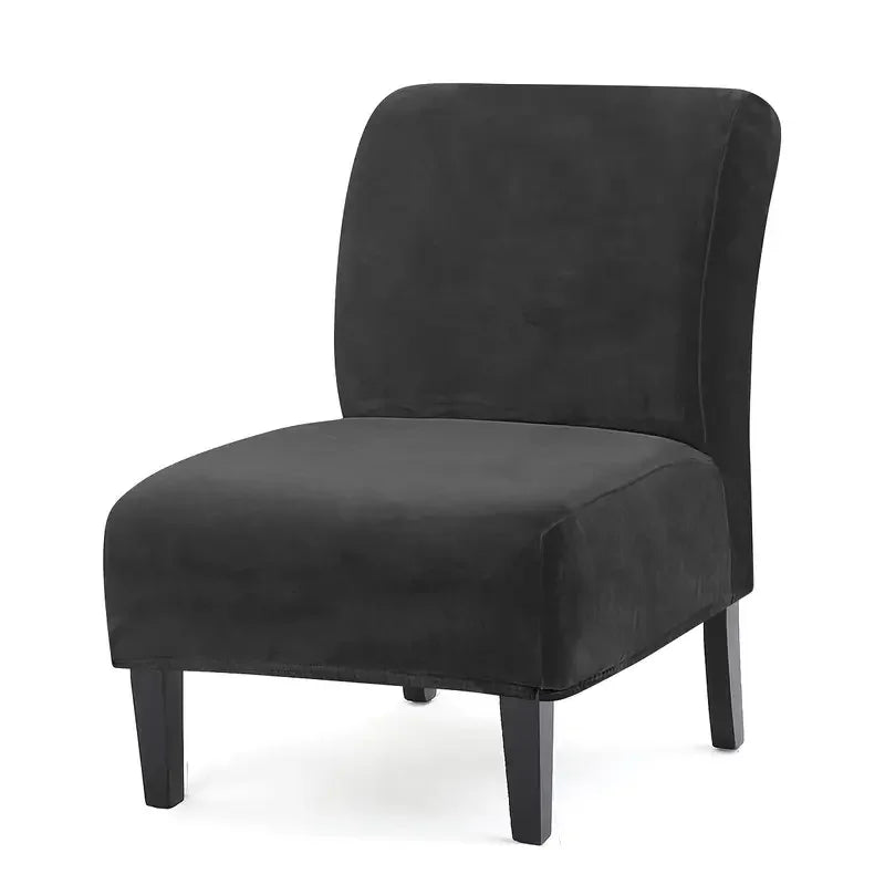 Housse chaise velours gris moderne hand washable mariage banquet