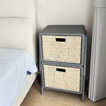 rangement meuble bois moderne tabouret empilable entrée chaussures stockage