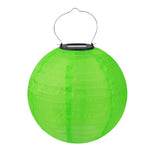 lanterne solaire led ip55 20cm papier plissé opaque traditionnelle anniversaire mariage noël fêtes extérieures