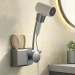 aspirateur mural gris moderne adhésif brosse peigne porte aspirateur