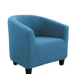 housse fauteuil moderne carreaux gris blanc élastique décorative salon salon maison intérieur