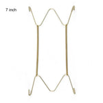 support mural doré moderne assiettes clips fixations variante 10 12 14 16 pouces