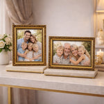 Cadre photo classique or papillons fleurs acrylique transparent 30x40cm 15x20cm 21x30cm