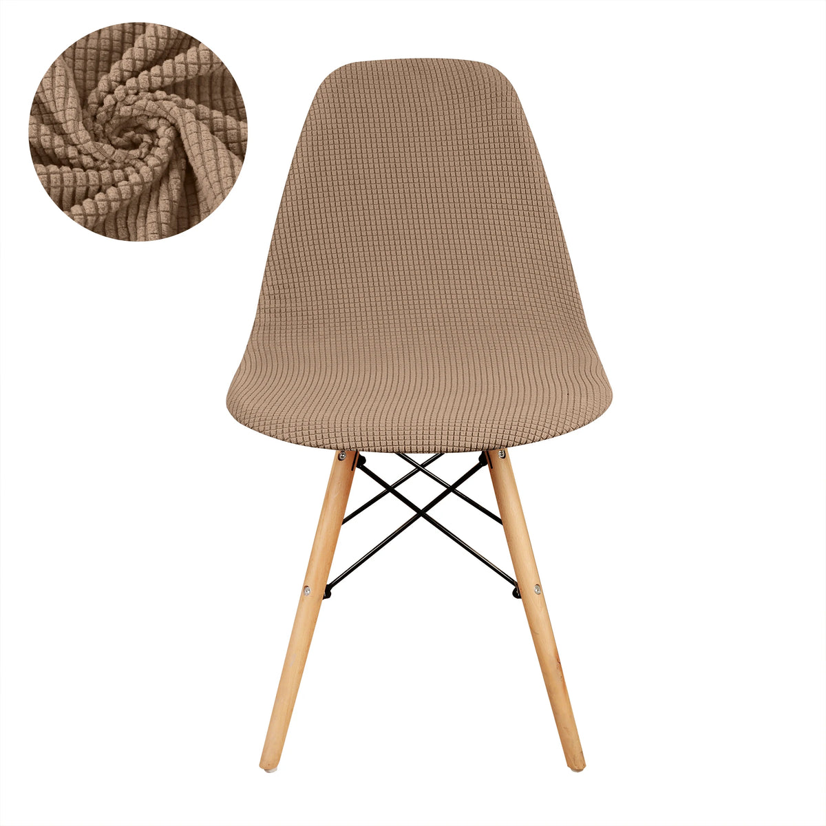 coussin chaise tissu carreaux moderne multiple couleurs protection mariage banquet