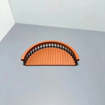 balcons decoratifs gothiques plastique blanc marron noir ajourés diorama adultes