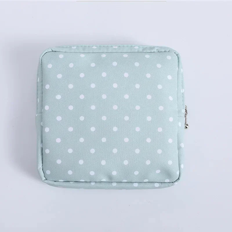 pochettes cosmétiques voyage blanches modernes cactus triangles licornes coeurs opaques