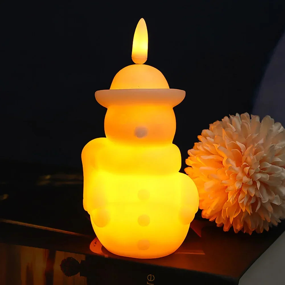 bougies led blanches modernes bougies decoratives geometriques chambre salon mariage