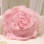 taie d'oreiller fleur rose moderne 100% coton lavable lit carré 45x45cmDecorationAdultes