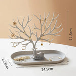 support bijoux arbre branches naturelles clips boucles oreilles bracelets colliers pendentifs montres moderne minimaliste
