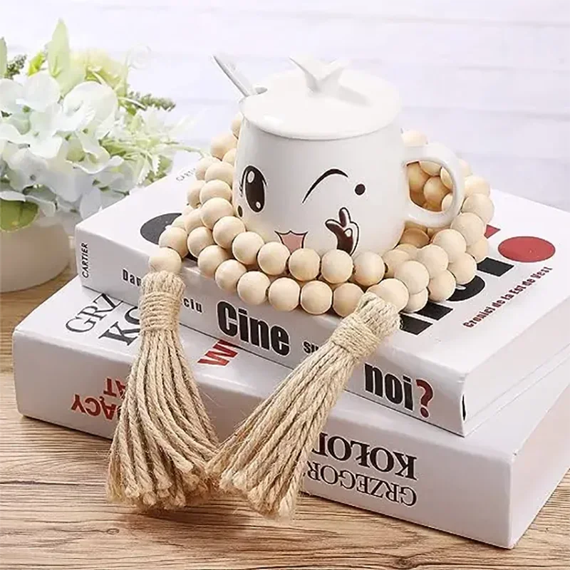 bracelet boho chic blanches frange coton naturel artisanal unique