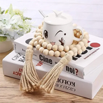bracelet boho chic blanches frange coton naturel artisanal unique