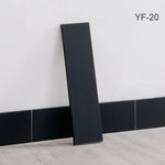 panneau mural auto adhésif aspect bois gris beige décoratif moderne intérieur maison