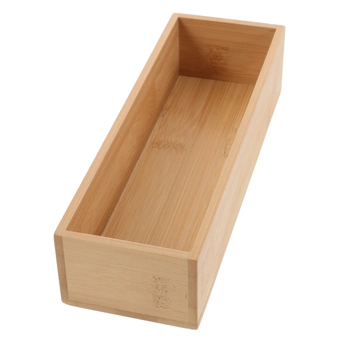 boîte bijoux bois clair minimaliste rangement naturel ouvert sans couvercle.texture naturelle durable decorationintérieur
