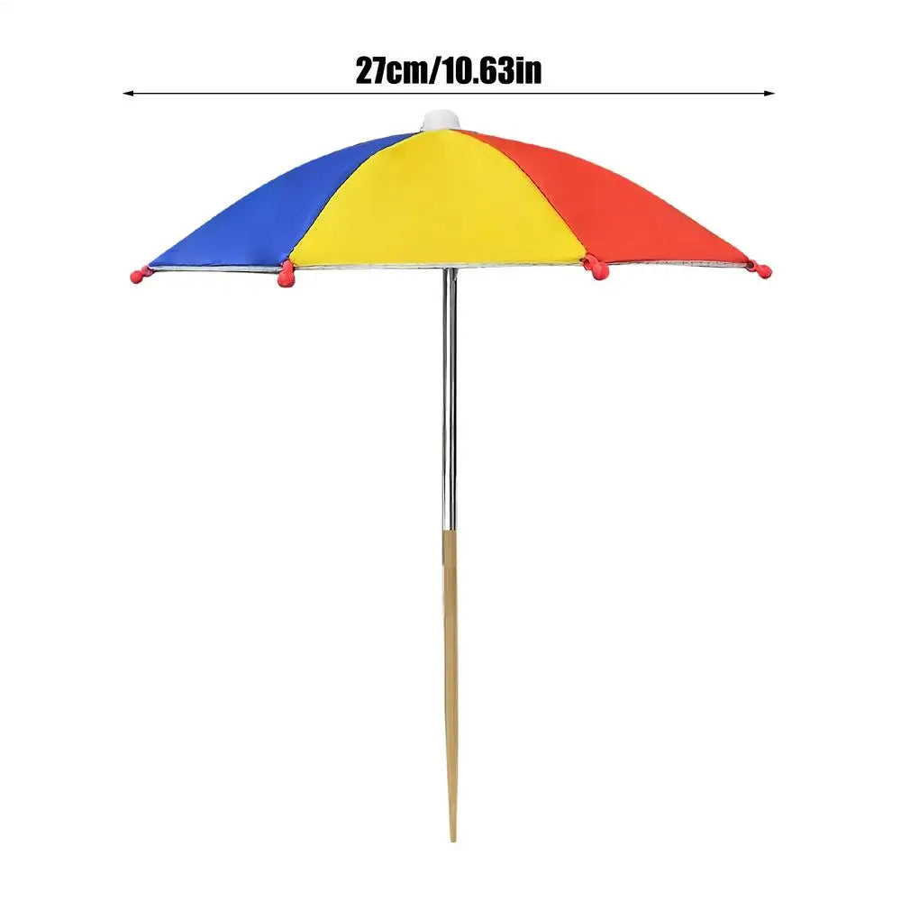 voiles d'ombre moderne parapluie piquet fixe protection uv plantes multicolore opaques
