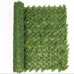 rideau végétal feuilles vert extérieur décoration jardin moderne opacitéextérieur accrochable
