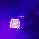 ampoule led uv blanc moderne haute puissance vis câbles connexion