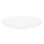 tapis souris blanc moderne 32cm opaque plat sans fixation
