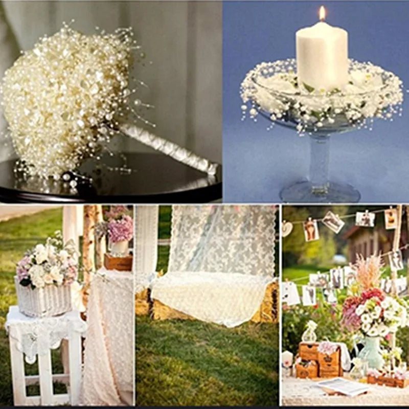 guirlande rondes brillantes opalescentes décoration mariage fête anniversaire accessoires bricolage couleur mixte