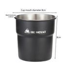 sac rangement bouteille eau noir maille ajustable pratique voyage environnement respectueux multiplications utilisation rechargeable