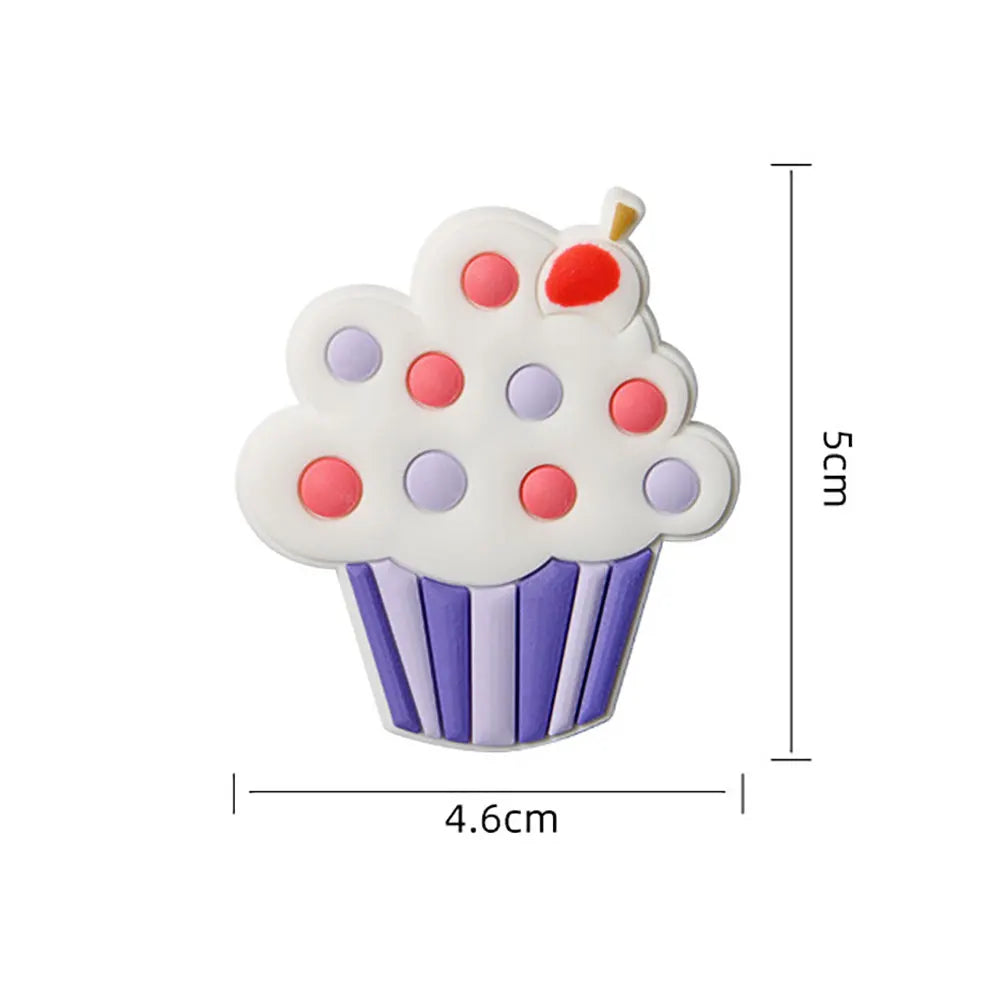 aimants réfrigérateur cake donuts glace cupcakes cartoon différents motifs