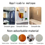 crochets ventouse transparents moderne 41mm 32mm 53mm pvc rond lisse fixations fenetre 10pièces