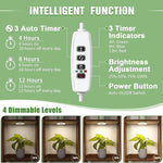 lampe led intérieure plante blanc moderne adhésif usb réglable 5v 80lm/w 72leds