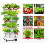pot fleur empilable roulettes plateau base moderne plante jardin intérieur extérieur
