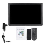Cadre numérique multifonction 17 pouces résolution 1440 900 blanc moderne écran tactile télécommande