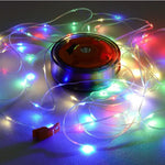 guirlande lumineuse camping 8m rgb portable décoration ambiance extérieure