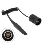 torche électrique accessoire noir spirale dorée filetage technique aluminium utilitaire éclairage nocturne camping