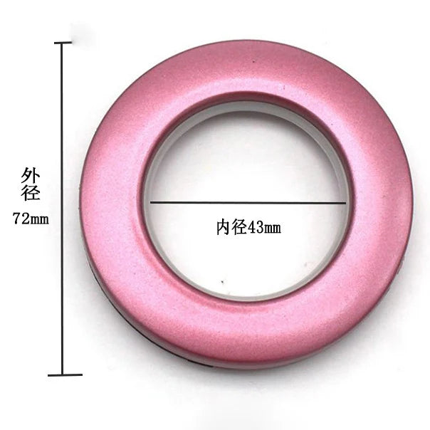 anneaux rideau modernes eyelets occultants qualité accessoire décoration intérieure fixations invisibles matériaux opaques