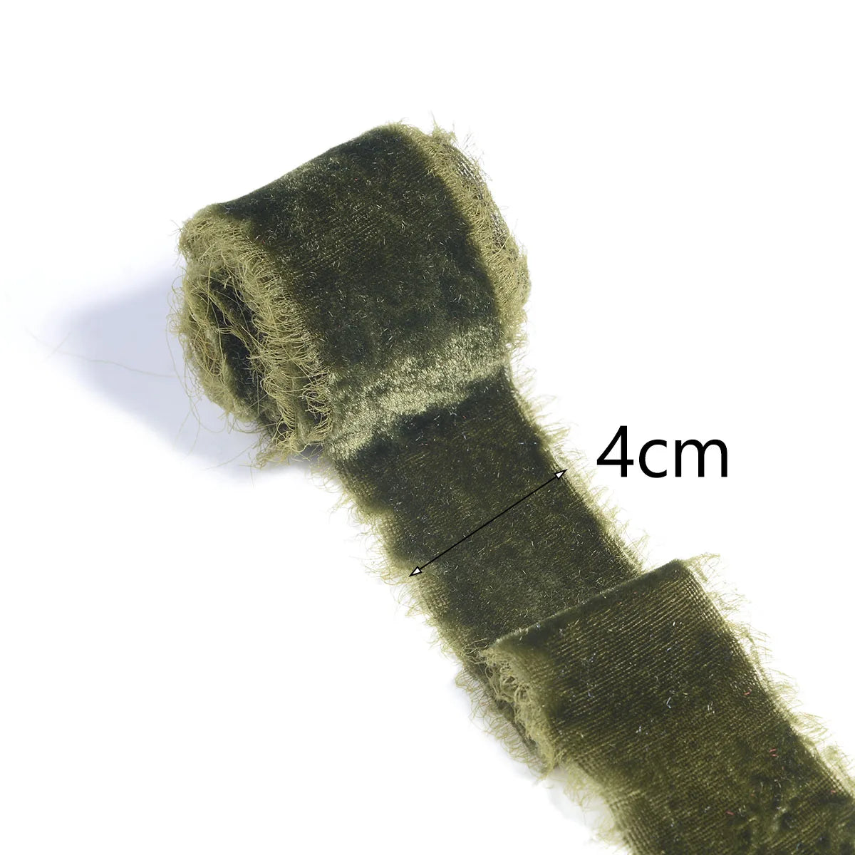 rubans velours opaques classiques 4cm olive vert rouge blanc bleu marine pale emballage decoration